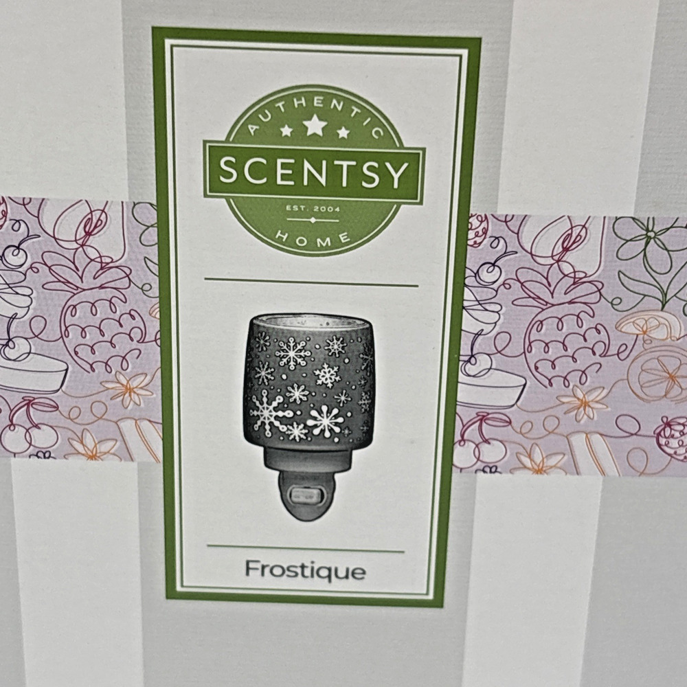 Scentsy Wall Plug In Warmer Night Light - Frostique - NIB - Picture 3 of 5